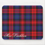 Majestätischer schottischer Clan MacLachlan Tartan Mousepad (Vorne)