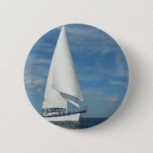 Majestätischer Segel-Knopf Button
