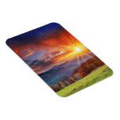 Majestätischer Sonnenaufgang in der Bergwelt Magnet (Rechte Seite)