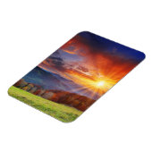 Majestätischer Sonnenaufgang in der Bergwelt Magnet (Linke Seite)