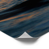 Majestätischer Sonnenaufgang über dem Meer Poster (Ecke)