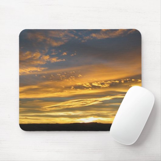 Majestätischer Sonnenuntergang Mousepad (Mit Mouse)