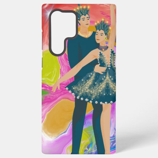 Majestätischer Tanz Samsung Galaxy Hülle (Rückseite)