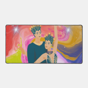 Majestätischer Tanz Schreibtischunterlage