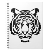 Majestätischer Tiger – Kraft & Eleganz im Design Notizblock (Vorderseite)