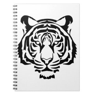 Majestätischer Tiger – Kraft & Eleganz im Design Notizblock