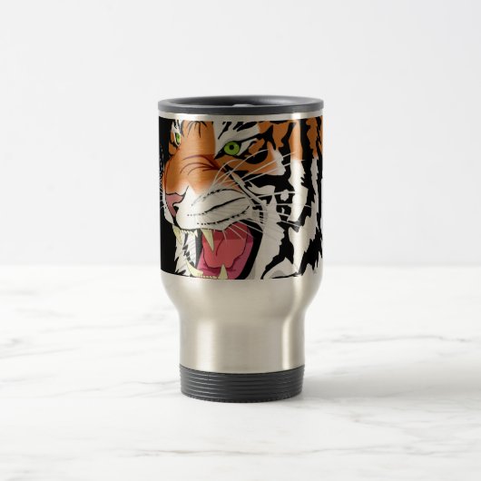 Majestätischer Tiger-Reisebecher Reisebecher (Mittel)