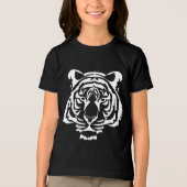 Majestätischer Tiger Tri-Blend Shirt (Vorderseite)