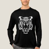 Majestätischer Tiger Tri-Blend Shirt (Vorderseite)