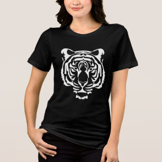 Majestätischer Tiger Tri-Blend Shirt