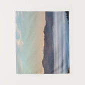 Majestätischer Triglav mit Nebel im Tal Wandteppich (Vorderseite)