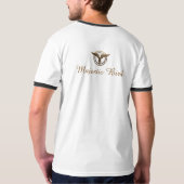 majestätischer Vogel T-Shirt (Rückseite)