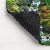 Majestätischer Wasser Fallwater Fall " Mousepad (Ecke)