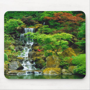 Majestätischer Wasser Fallwater Fall " Mousepad