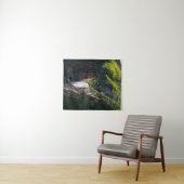 Majestätischer Wasserfall Boka im Frühling Ruhm Wandteppich (Beispiel (Horizontal))