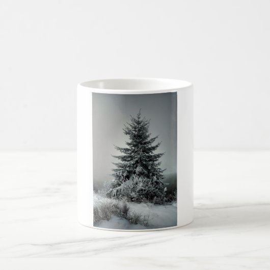 Majestätischer Winter Kaffeetasse (Mittel)