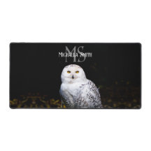 Majestätischer Winterschneeauuler Monogramm-indivi