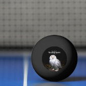 Majestätischer Winterschneeauuler Monogramm-indivi Tischtennisball (Netto)