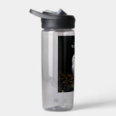 Majestätischer Winterschneeauuler Monogramm-indivi Trinkflasche (Rechts)