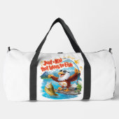 Majestätisches Adler-Aquafeest Duffle Bag (Vorderseite)