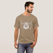 "Majestätisches Adler-Grafik-T-Shirt T-Shirt (Vorne ganz)