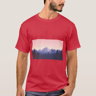 Majestätisches Baum-Silhouette-T-Shirt T-Shirt