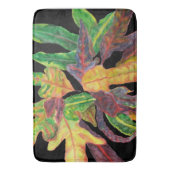 Majestätisches Blätter Badematte (Vorderseite Vertikal)