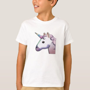 Majestätisches Einhorn Emoji T-Shirt