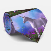 Majestätisches Einhorn Krawatte (Gerollt)