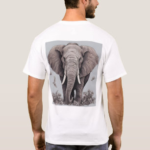 Majestätisches Elefant-Shirt T-Shirt