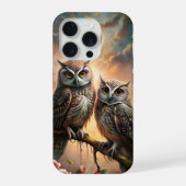 Majestätisches Eulendesign iPhone Hülle (Rückseite)