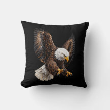 Majestätisches fliegendes Weißkopfseeadler-Grafik-