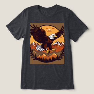 Majestätisches Freedom-T-Shirt Tri-Blend Shirt