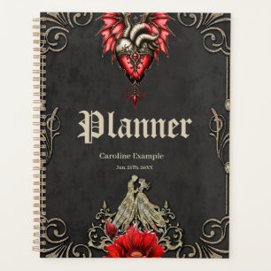 Majestätisches Herz, gotische Romantik Planer