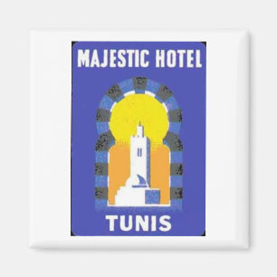 Majestätisches Hotel Tunis Magnet