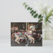 Majestätisches Karussell. Postkarte (Stehend Vorderseite)