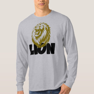 Majestätisches Löwengebrüll-Grafik T-Shirt