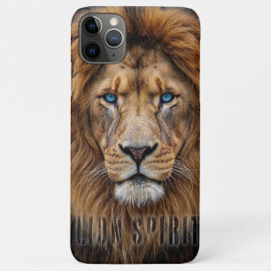 Majestätisches Löwengesicht mit blauen Augen Wil Case-Mate iPhone Hülle