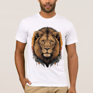 Majestätisches Löwenportrait T-Shirt