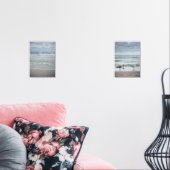 Majestätisches Meer mit Wellen unter dem stürmisch Bilderwand Sets (Wohnzimmer)