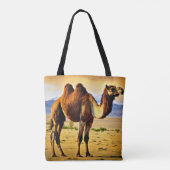 Majestätisches mongolisches Baktrienkamel in 8K Ul Tasche (Rückseite)