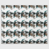 Majestätisches Pferd durch Bihrle Packpapier (Flach)