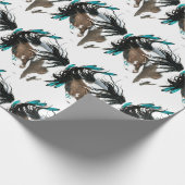 Majestätisches Pferd durch Bihrle Packpapier (Ecke)