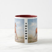 Majestätisches Pferde-Combo Tasse (Zentrum)