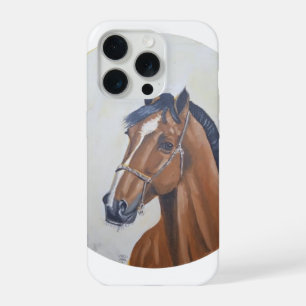 Majestätisches Pferdeporträt-T-Shirt iPhone 15 Pro Hülle