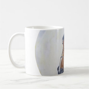 Majestätisches Pferdeporträt-T-Shirt Kaffeetasse