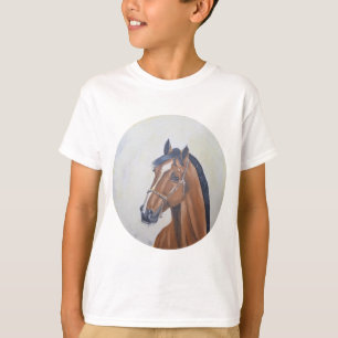 Majestätisches Pferdeporträt-T-Shirt T-Shirt