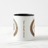 "Majestätisches Pferdewappen" Tasse (Zentrum)
