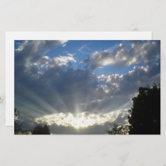 majestätisches stationäres briefpapier (Vorne/Hinten)