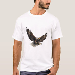 Majestätisches Weißkopfseeadler-Grafik-T-Shirt T-Shirt